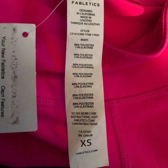 Fabletics Navassa Crop Leggings Size XS - Picture 7 of 7